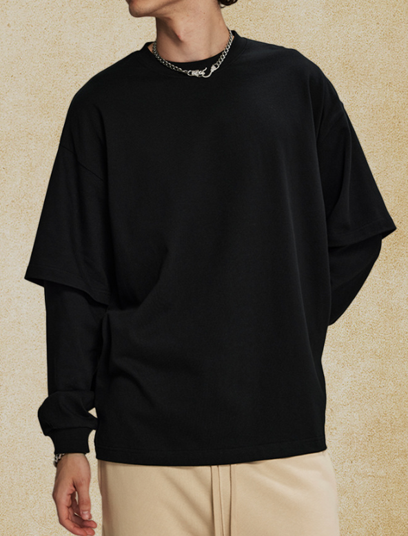 Everyday Black Double-Sleeve