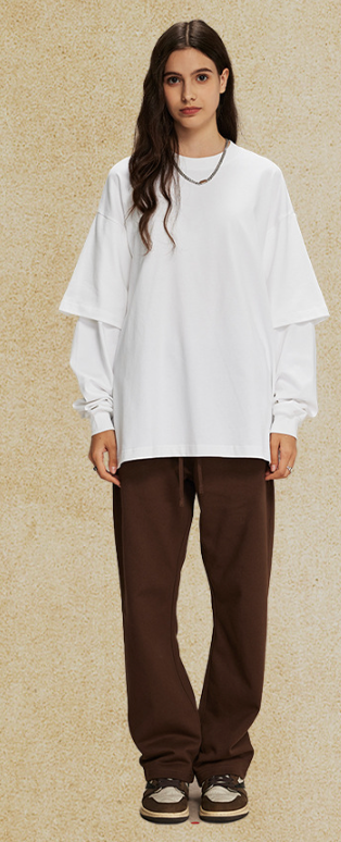Everyday White Double-Sleeve