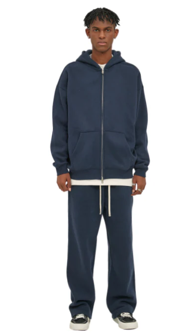 Everyday Midnight Navy Zip Hoodie