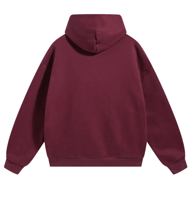 Everyday Bordeaux Red Hoodie